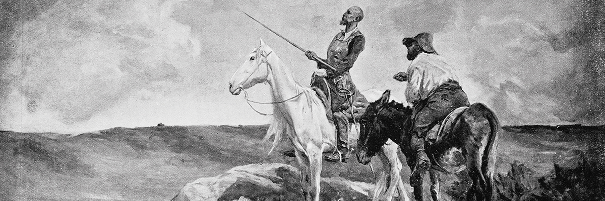 Don Quijote y Sancho Panza