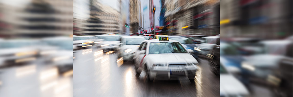 Taxis desenfocados