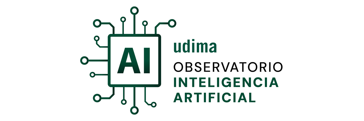  logotipo que consiste en el acrónimo “AI” y hay un gráfico que se asemeja a un microchip o procesador con líneas que conectan al texto circundante, sugiriendo la idea de redes o conectividad