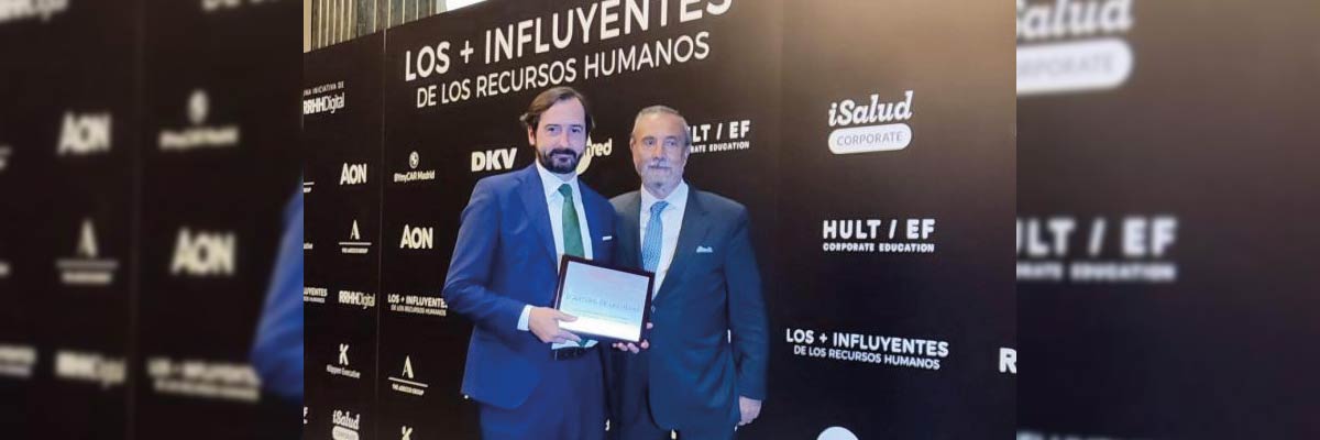 Foto de Arturo de las Heras en la Gala de Los + Influyentes 2023 