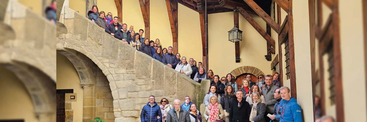 Foto de grupo durante el viaje
