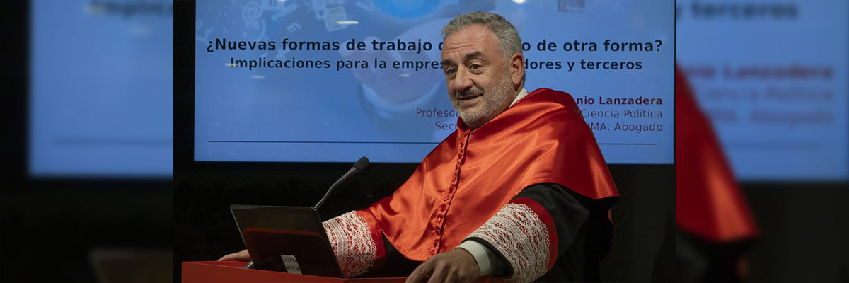 nombramiento de Eugenio Lanzadera como nuevo rector Nombramiento de Eugenio Lanzadera como nuevo rector