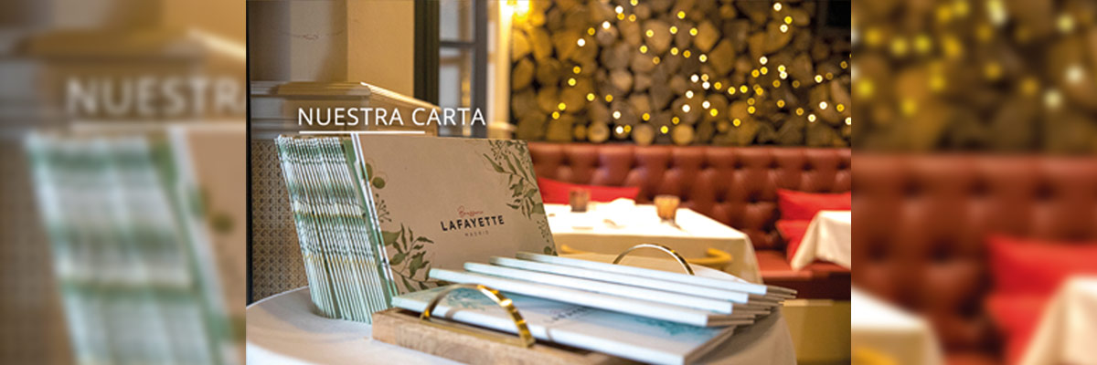 Carta de Brasserie Lafayette