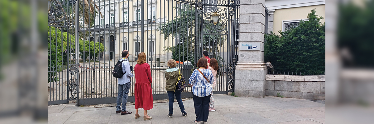 Asociados de Alumni+ en un paseo guiado