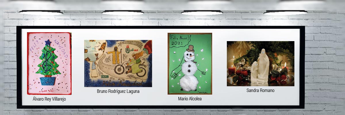 Fotografía y postales navideñas ganadoras del concurso