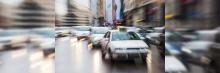 Taxis desenfocados