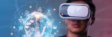 Uso de gafas de realidad virtual