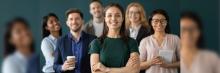 Grupo de personas sonrientes