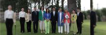 Foto de la delegación del Center for Languaje, Education and Cooperation del Ministry of Education of China