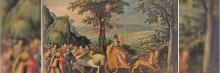 Oleo del Museo Nacional del Prado de Minerva sobre el carro de Aries Oleo del Museo Nacional del Prado de Minerva sobre el carro de Aries