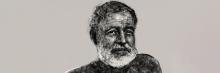 Retrato de Hemingway 