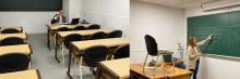 Profesora aula en streaming