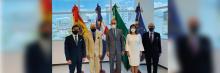 El ministro del MESCyT visita CEF.- Santo Domingo en Novocentro